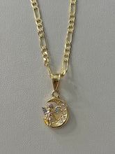 Load image into Gallery viewer, Angel On Moon Necklace
