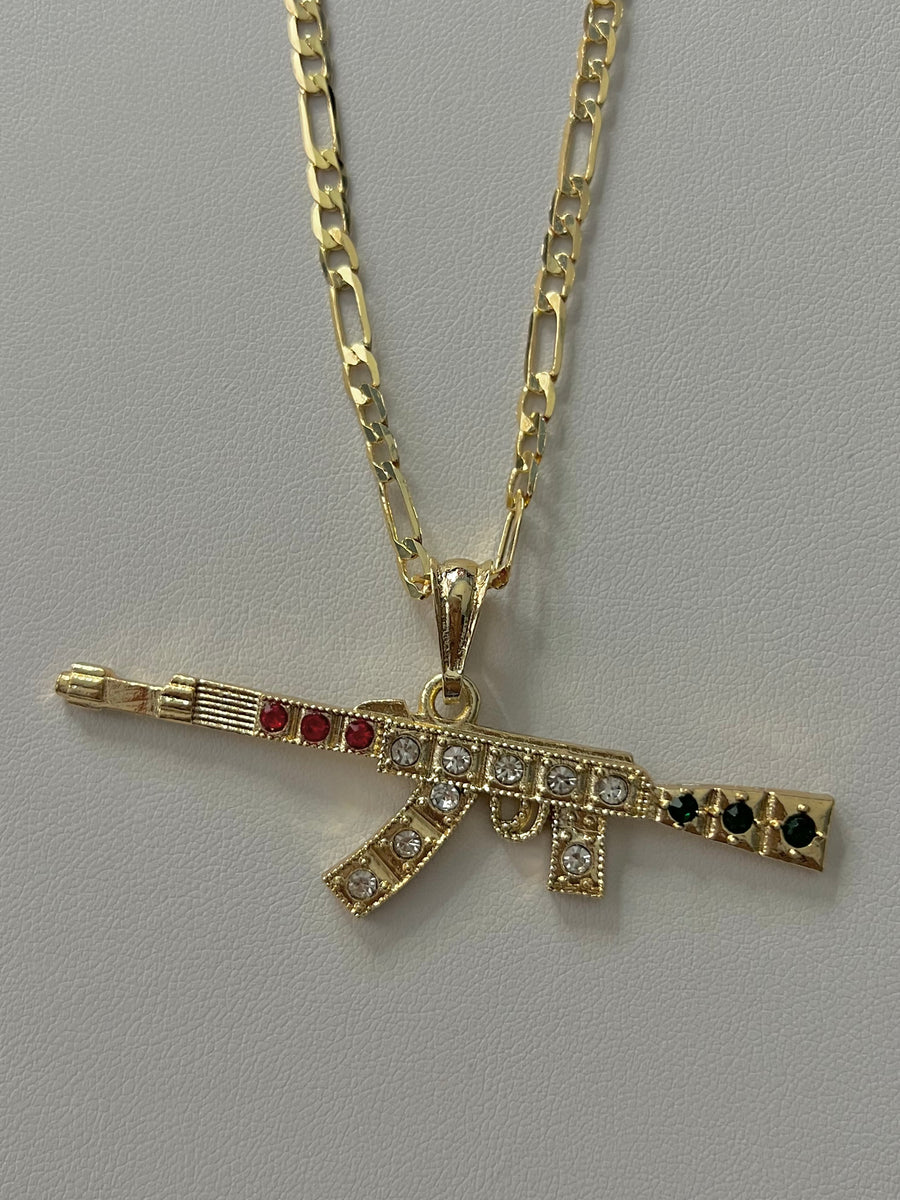 AK-47 Mexico Necklace – Mahi Jewelry