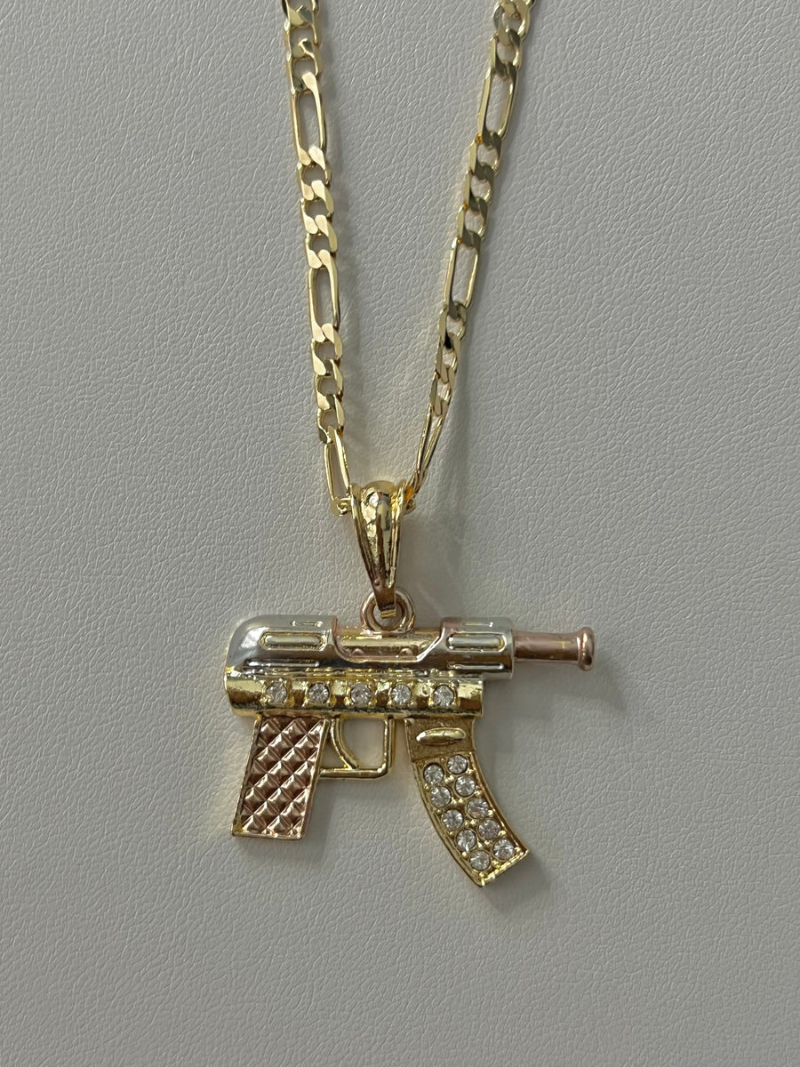 Draco Gun Pendant – Mahi Jewelry