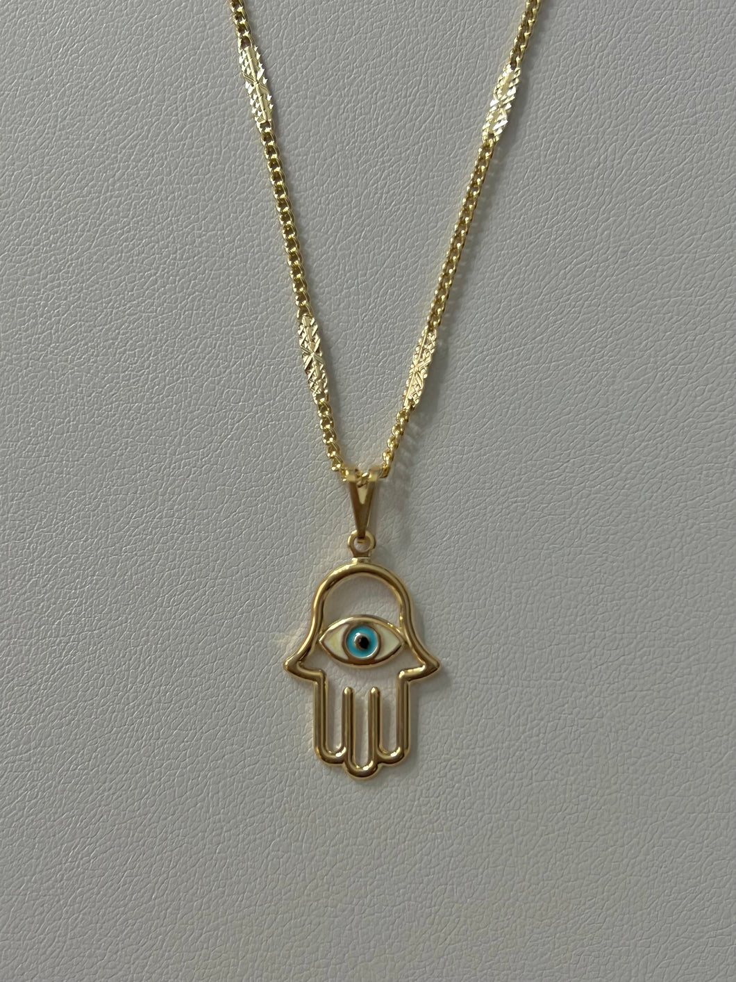Hand Eye Necklace