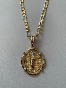 Gold San Judas Necklace