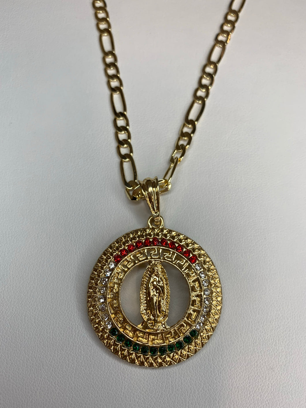 Mexico Virgin Mary Necklace